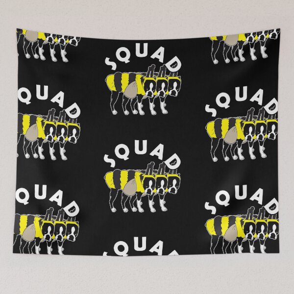 Item preview,  Bee squad, funny artistic dog design  designed and sold by SamRVstore.