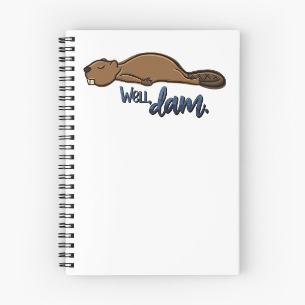 Item preview, Well Dam.  Beaver Pun designed and sold by For Art Sake.