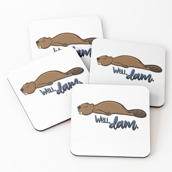 Item preview, Well Dam.  Beaver Pun designed and sold by For Art Sake.