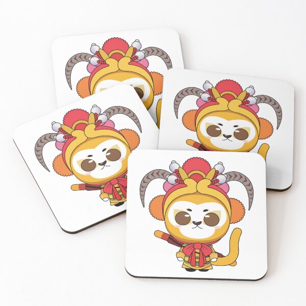 Item preview, Chinese Zodiac Monkey illustrated Chinese Beijing Opera Style designed and sold by xdashu.