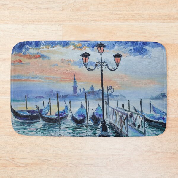 Item preview, Venice Seascape Oil Painting Print designed and sold by NatalyMak.