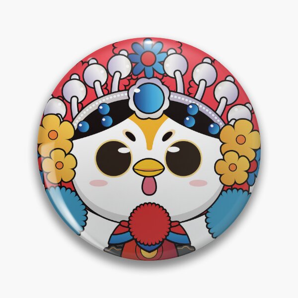 Item preview, Chinese Zodiac Rooster illustrated Chinese Beijing Opera Style designed and sold by xdashu.