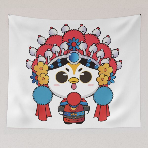 Item preview, Chinese Zodiac Rooster illustrated Chinese Beijing Opera Style designed and sold by xdashu.