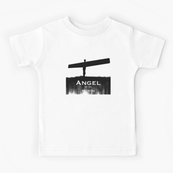 Item preview, Angel of the North Artwork in Ink & Charcoal, white background. designed and sold by Elizabeth-Banks.