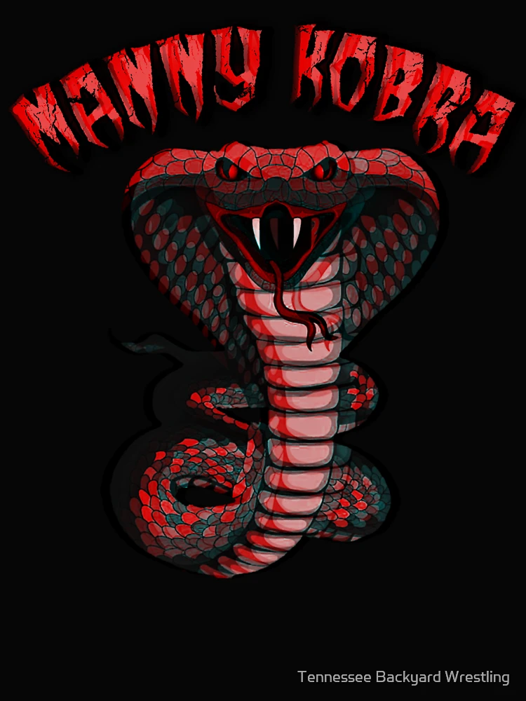 Thumbnail 4 of 4, Boxy T-Shirt, Manny Kobra TBW Merchandise  designed and sold by Tennessee Backyard Wrestling.