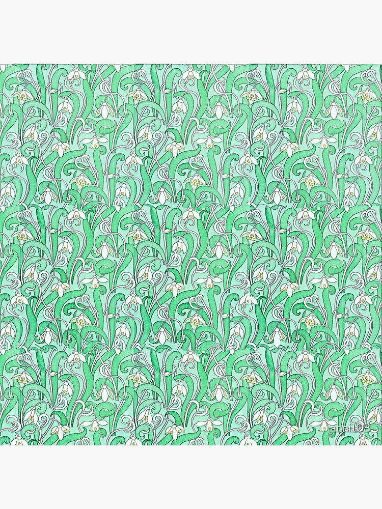 Thumbnail 3 of 3, Sticker, The disturbance of the spring designed and sold by anni103.