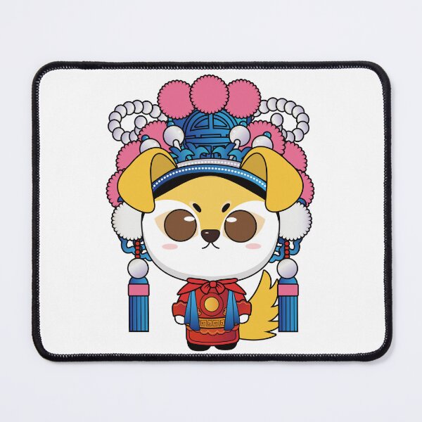 Item preview, Chinese Zodiac Dog illustrated Chinese Beijing Opera Style designed and sold by xdashu.