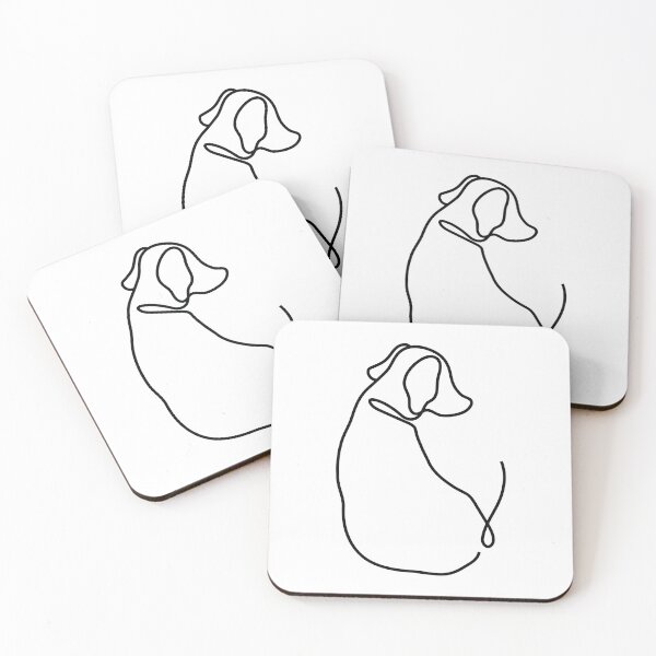 Item preview,  Dog Minimalist Single Line Art designed and sold by artdesignforyou.