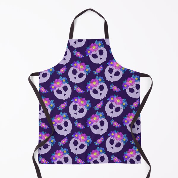 Item preview, Day of the Dead Sugar Skull Pattern dia de los muertos Halloween designed and sold by Draculaura2009.