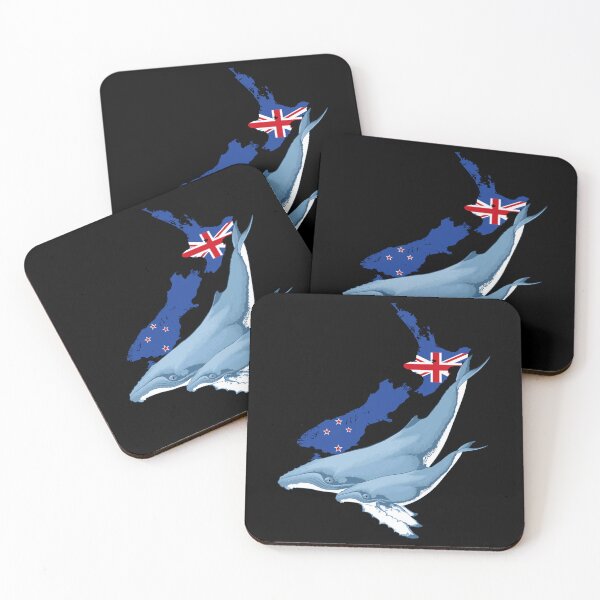 Item preview, Humpback whales New Zealand designed and sold by NicGrayGraphic.