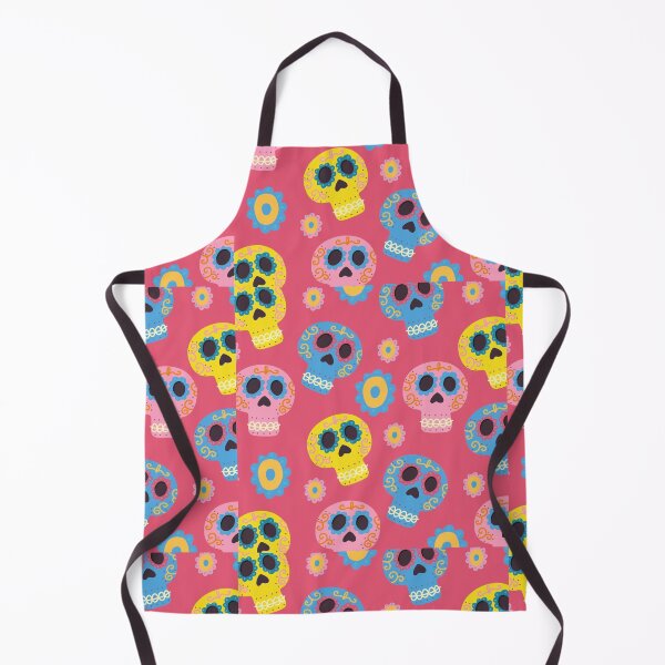 Item preview, Day of the Dead Sugar Skull Pattern dia de los muertos Halloween designed and sold by Draculaura2009.