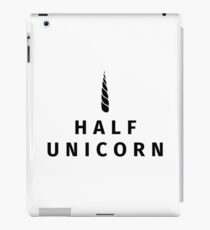 Half Unicorn iPad-Hülle & Klebefolie