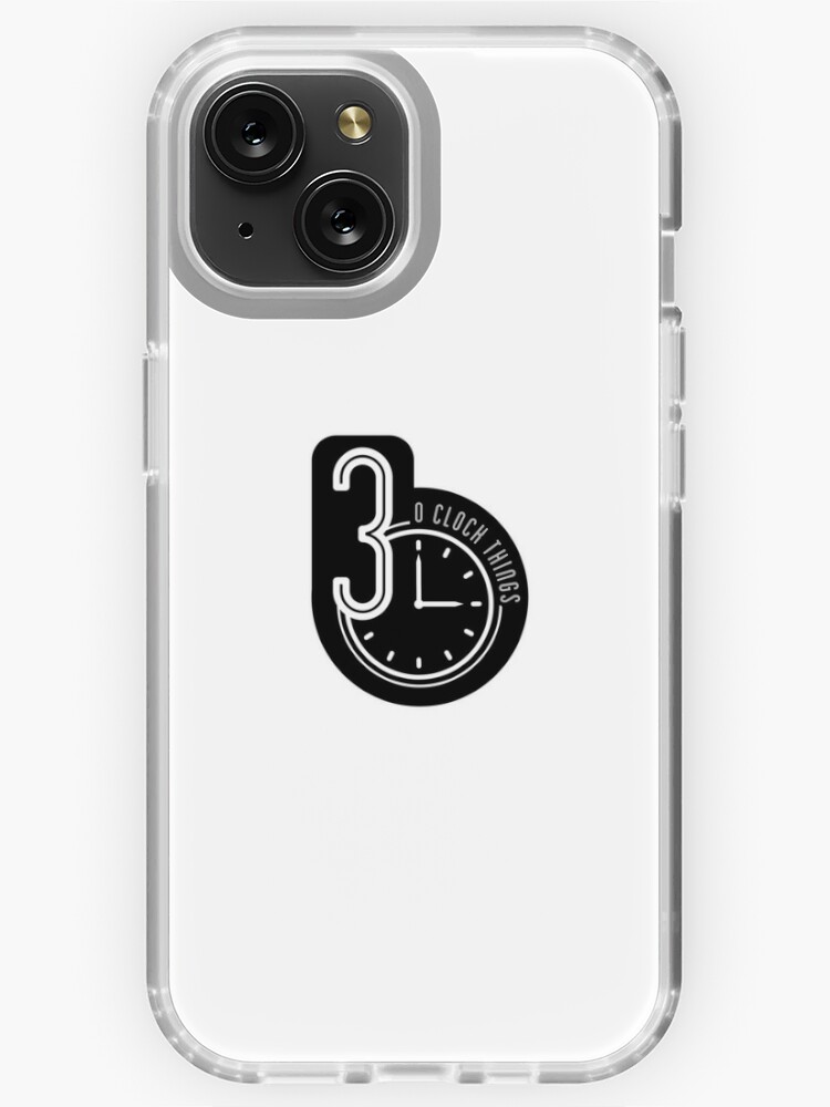 3 o clock things (INVERTED COLORS) iPhone Case for Sale by SketchySparrow