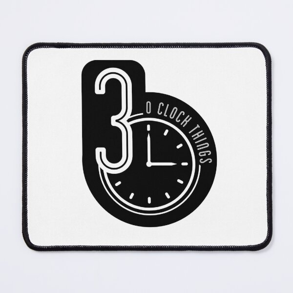 Item preview, 3 o clock things (INVERTED COLORS) designed and sold by SketchySparrow.