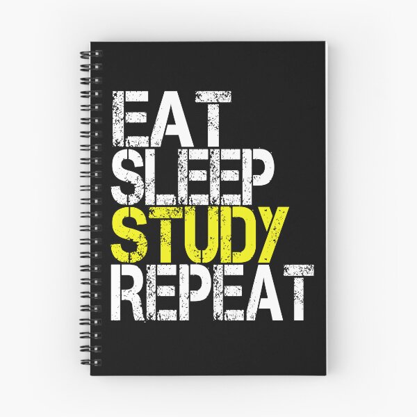 Item preview, Eat Sleep Study Repeat, Grunge  designed and sold by ACC .