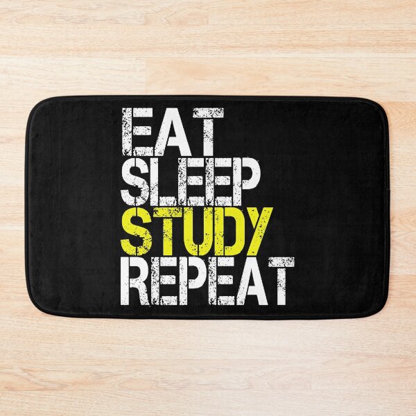 Item preview, Eat Sleep Study Repeat, Grunge  designed and sold by ACC .