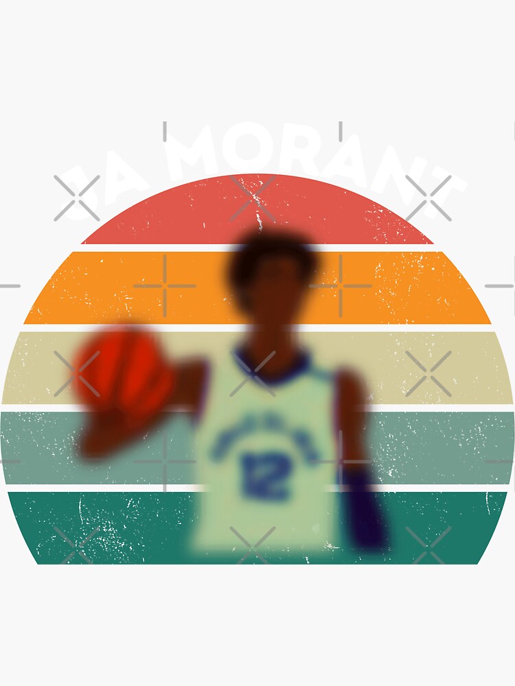 "funny ja morant quote the best ja morant " Sticker by ELINOARTi