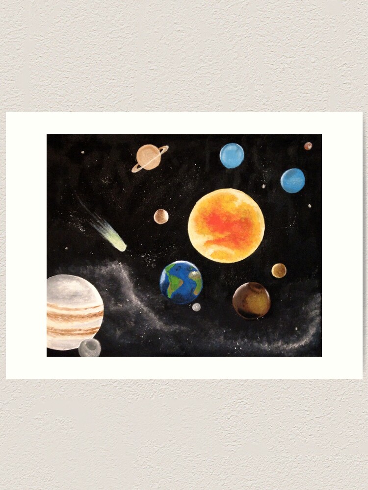 Solar System Painting Ubicaciondepersonas cdmx gob mx