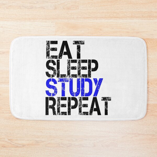 Item preview, Eat Sleep Study Repeat, Grunge  designed and sold by ACC .