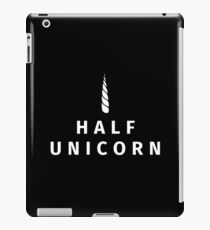 Half Unicorn iPad-Hülle & Klebefolie