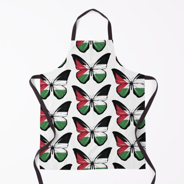 Item preview, Palestine Butterfly Flag designed and sold by RahallusNtx.