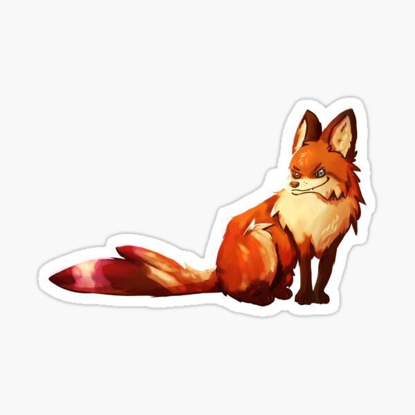 Sly fox Sticker