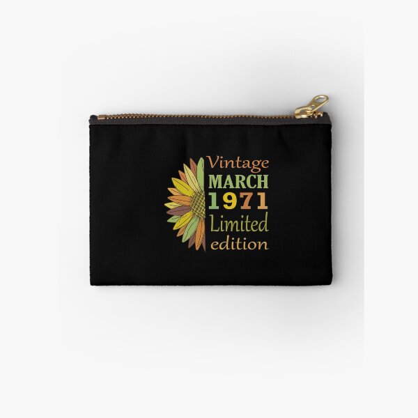 Item preview, vintage march 1971 limited edition, 51 Year Old Gifts Vintage 1971 Limited Edition 51st Birthday designed and sold by SimoSaladain.