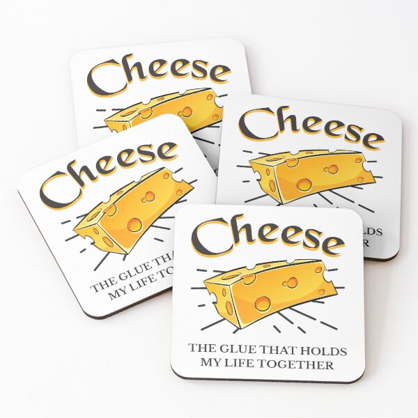 Item preview,   Cheese , the glue that holds my life together designed and sold by storefoxmix.