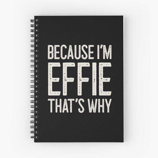 Item preview, Because I’m Effie That’s Why Funny Personalized Name designed and sold by MariosNydras.