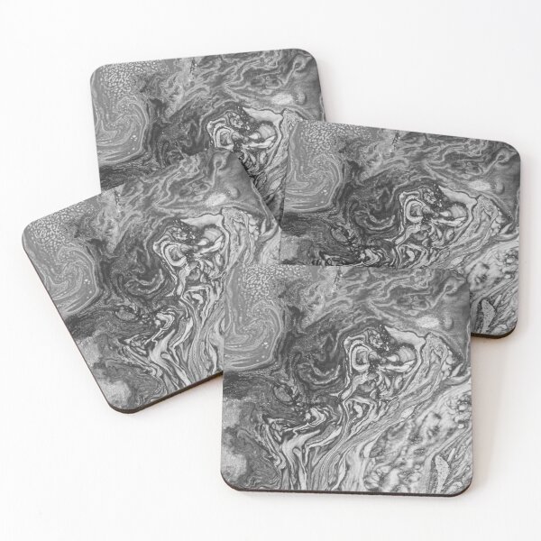 Item preview, marbled b&w print designed and sold by Hadyn Perler.