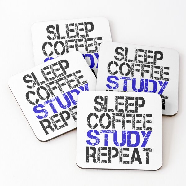 Item preview, Sleep Coffee Study Repeat, Grunge  designed and sold by ACC .