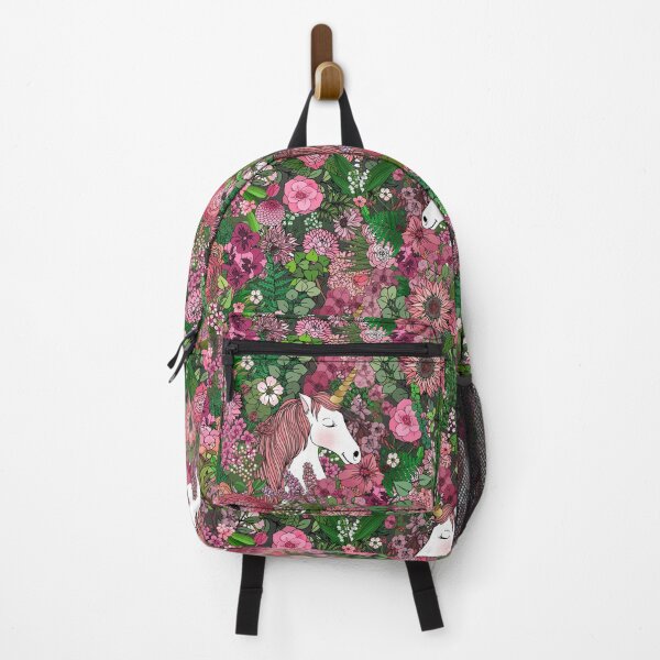Item preview, Unicorns in a Rose Colored Garden designed and sold by IrishVikingDesigns.