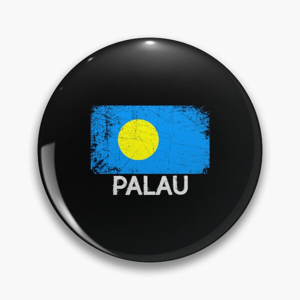 Item preview, Palauan Flag Vintage Made In Palau Gift designed and sold by denissebla.