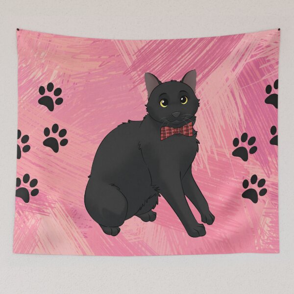 Item preview, Cute Black Cat designed and sold by Flog7.