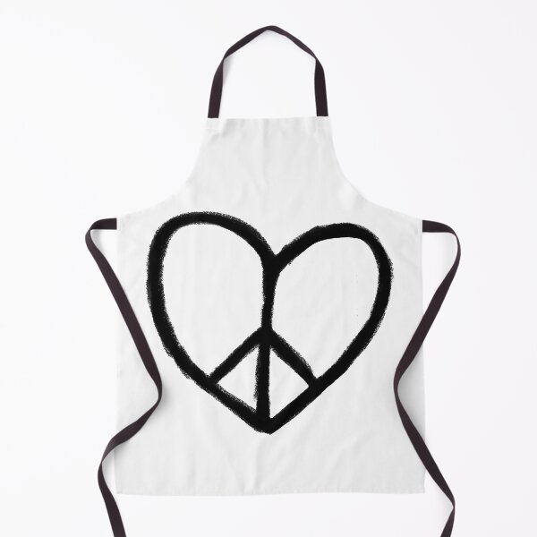 Item preview, Heart Peace, Peace Love, Peace Sign, No War, Peace Needed designed and sold by badlydrawnbabe.