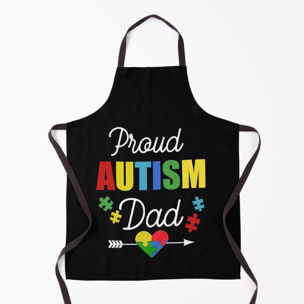 Aperçu de l'œuvre Proud Autism Dad créée et vendue par LEVEL UP.