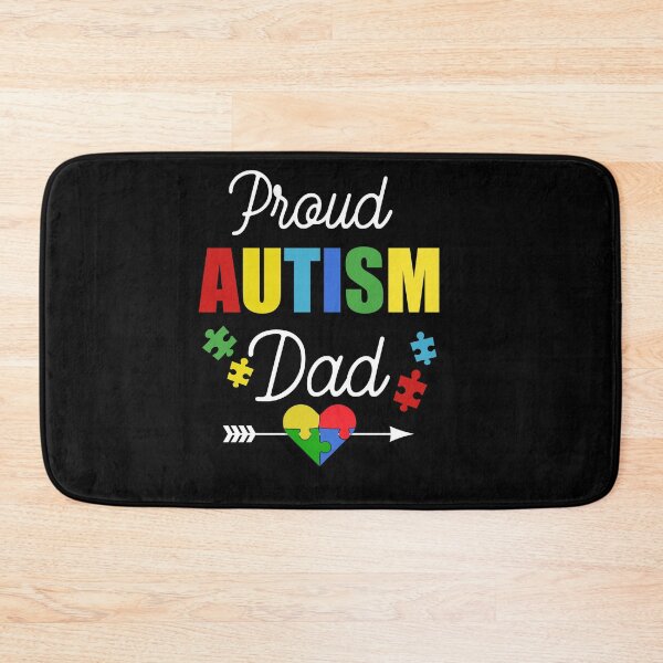 Item preview, Proud Autism Dad designed and sold by LEVEL UP.