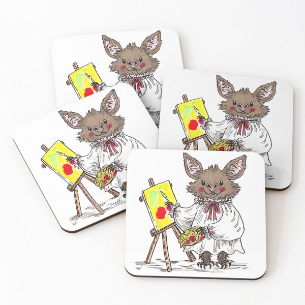 Item preview, Bat the Artist designed and sold by sadnettles.