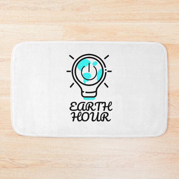 Item preview,  Earth Hour Planet And Bulb designed and sold by EsraaBaniOdeh.
