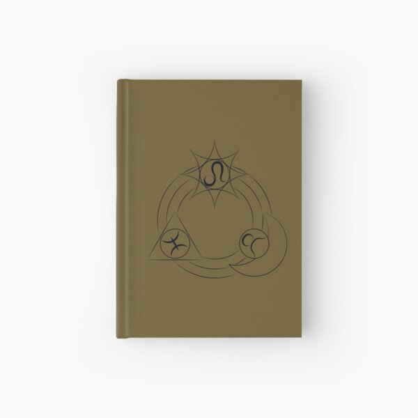 Leo Taurus Pisces Hardcover Journal