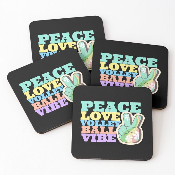 Item preview, Love Peace Volleyball Vibe - Cute Peace Volleyball Vibe Apparel Gifts designed and sold by DeeSignTShirts.