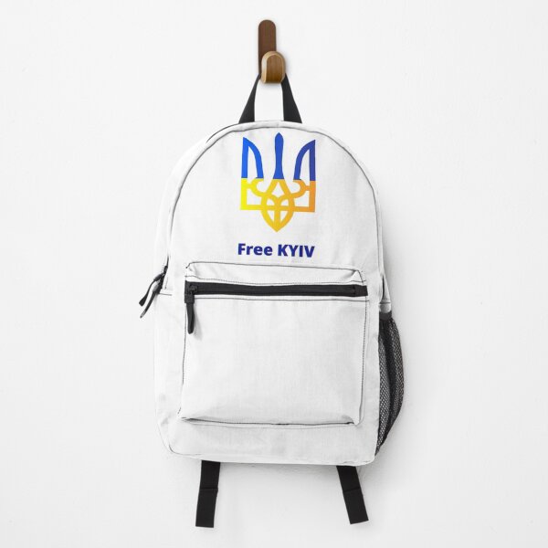 Item preview, Ukranie trident flag - Free Kyiv designed and sold by Sarashelle.