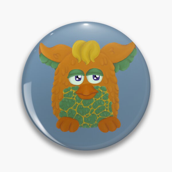 Item preview, Orange and Green Giraffe Furb designed and sold by luckyboyart.