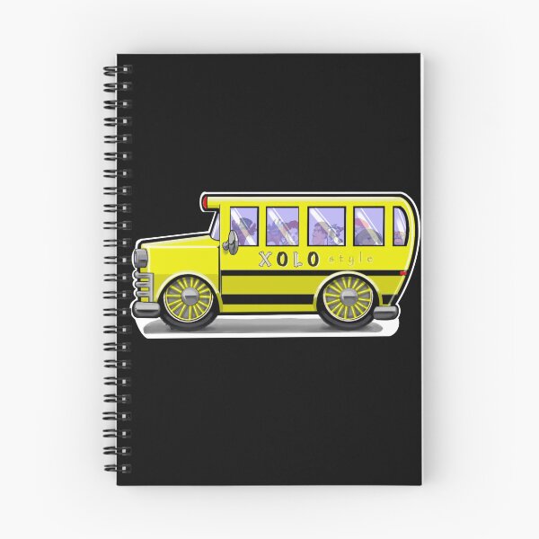 Item preview, Black background Lowrider bus designed and sold by KabronX.