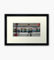 Rush Framed Print