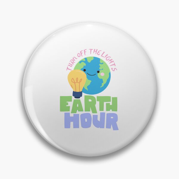 Item preview, Earth Hour turn off the lights bulb designed and sold by EsraaBaniOdeh.