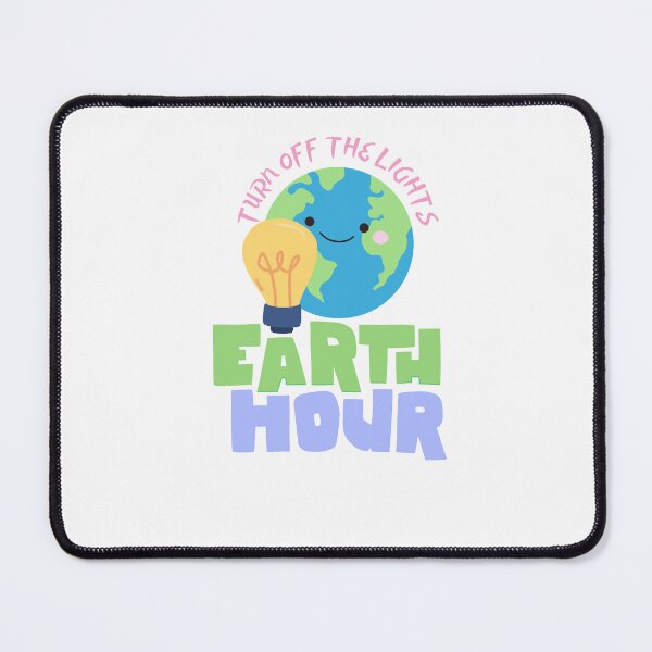 Item preview, Earth Hour turn off the lights bulb designed and sold by EsraaBaniOdeh.