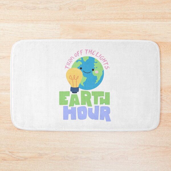 Item preview, Earth Hour turn off the lights bulb designed and sold by EsraaBaniOdeh.