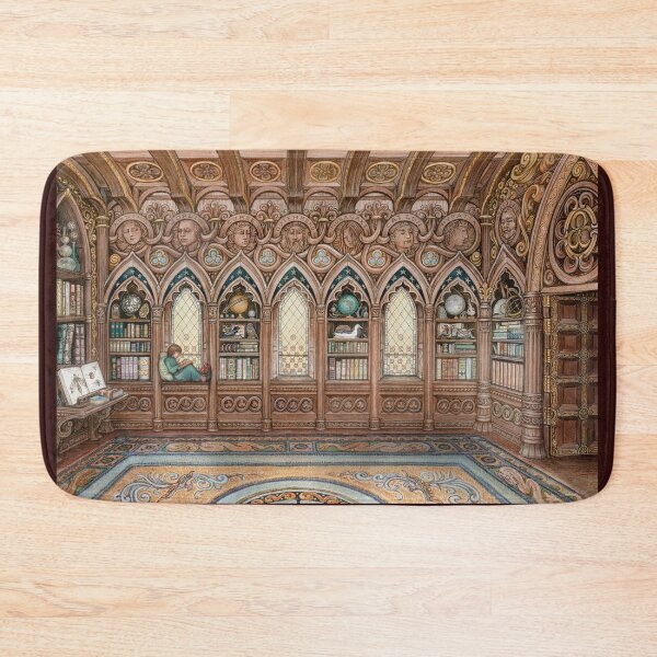Item preview, Rasa's Library designed and sold by Ingrid Kallick Art.