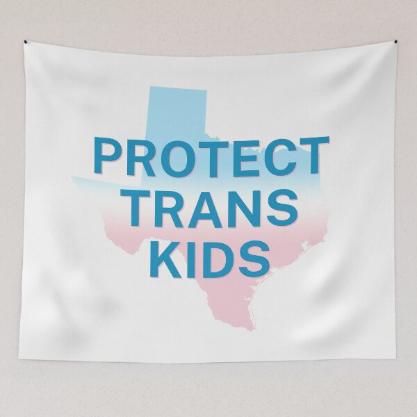Item preview, Protect Trans Kids Texas Gradient - Transgender Flag - Protect Transgender Children designed and sold by SayWhatYouFeel.